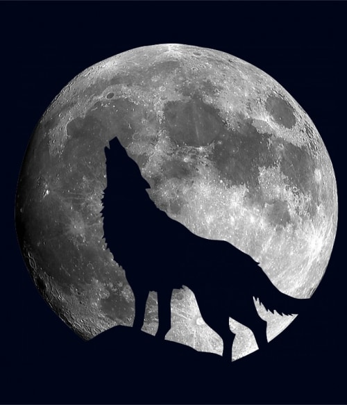 Moon Wolf Fantasy Sorozat Fantasy Sorozat Fantasy Sorozat Pólók, Pulóverek, Bögrék - Teen Wolf