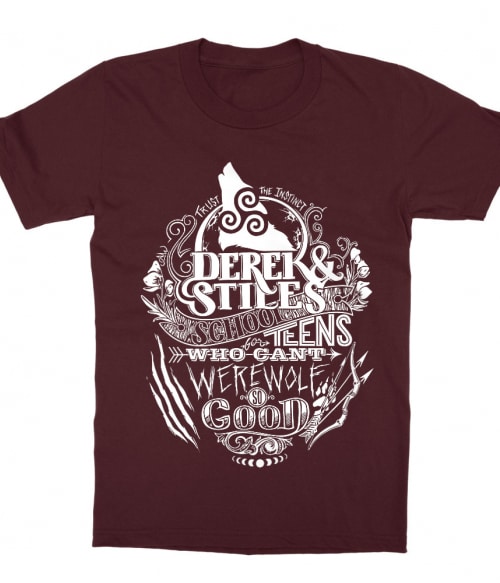 Derek & Stiles Póló - Ha Teen Wolf rajongó ezeket a pólókat tuti imádni fogod!