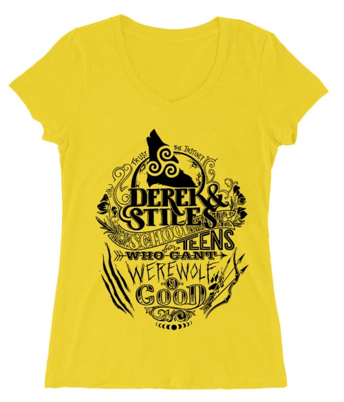 Derek & Stiles Póló - Ha Teen Wolf rajongó ezeket a pólókat tuti imádni fogod!