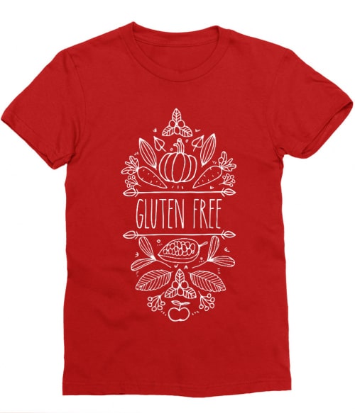 Gluten free veggie Póló - Ha Gluten Free rajongó ezeket a pólókat tuti imádni fogod!