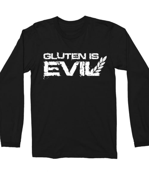 Gluten is evil Póló - Ha Gluten Free rajongó ezeket a pólókat tuti imádni fogod!
