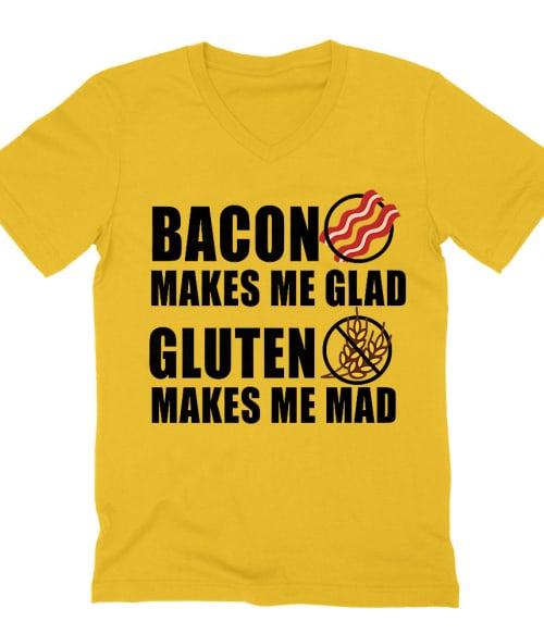 Gluten makes me mad Póló - Ha Gluten Free rajongó ezeket a pólókat tuti imádni fogod!
