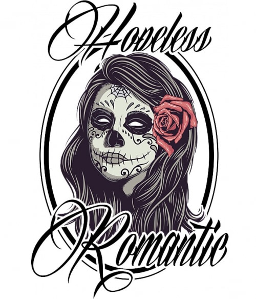 Hopeless romantic Tetoválás Tetoválás Tetoválás Pólók, Pulóverek, Bögrék - Tetoválás