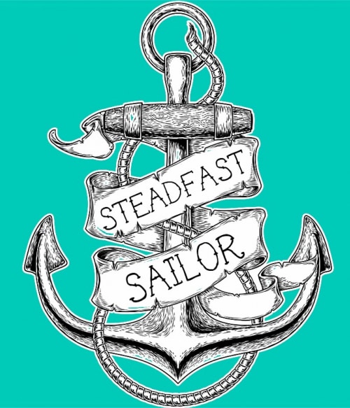 Steadfast sailor Tetoválás Tetoválás Tetoválás Pólók, Pulóverek, Bögrék - Tetoválás