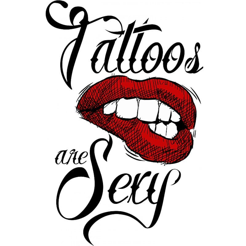 Tattoos are sexy