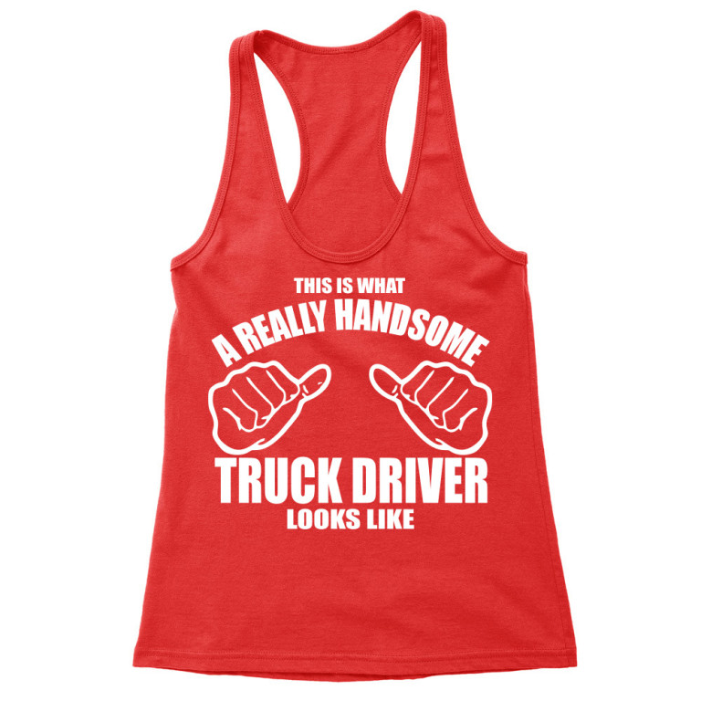 Handsome truck driver