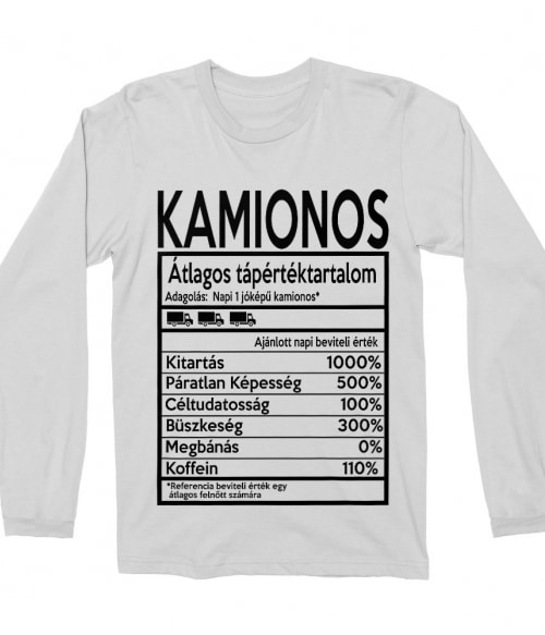 Kamionos Póló - Ha Truck Driver rajongó ezeket a pólókat tuti imádni fogod!