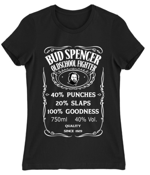 Bud Spencer-es Jack Daniel's Filmes Női Póló - Színészek