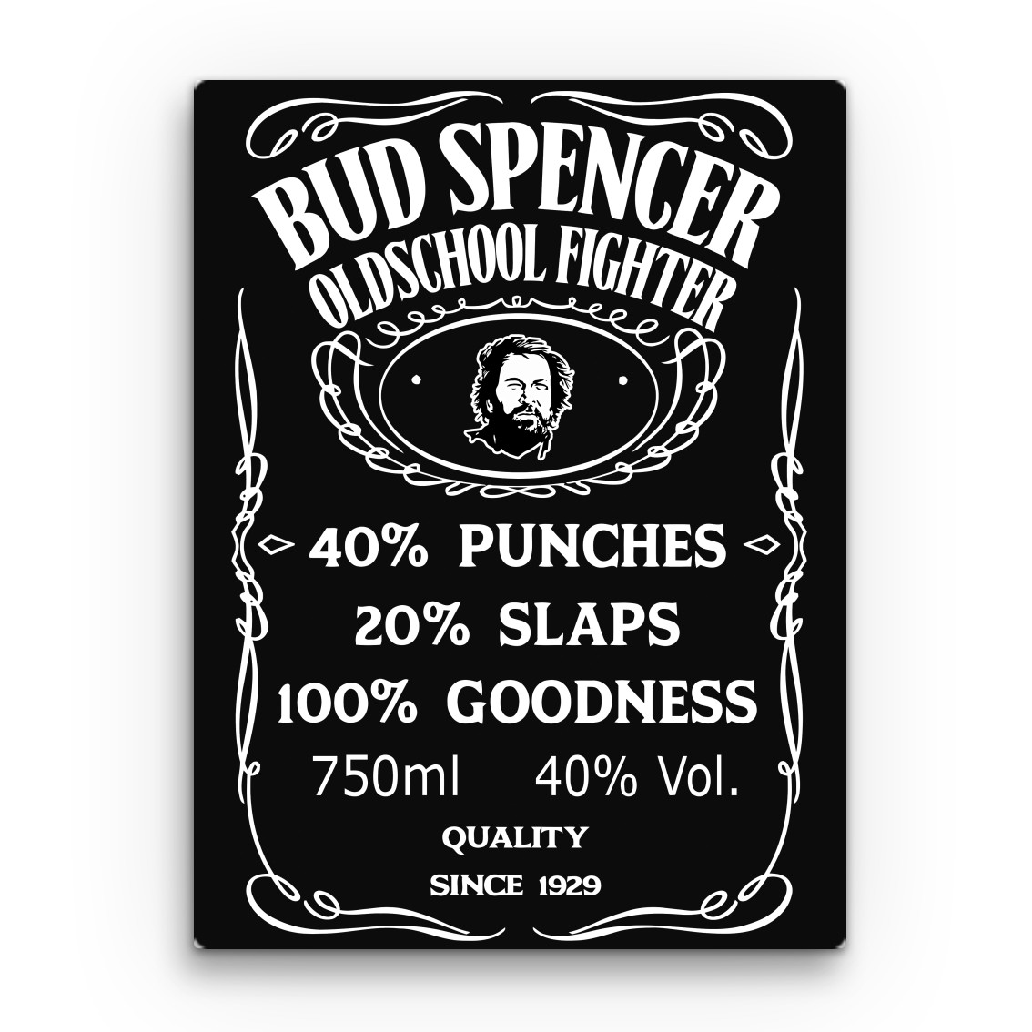 Bud Spencer-es Jack Daniel's Vászonkép