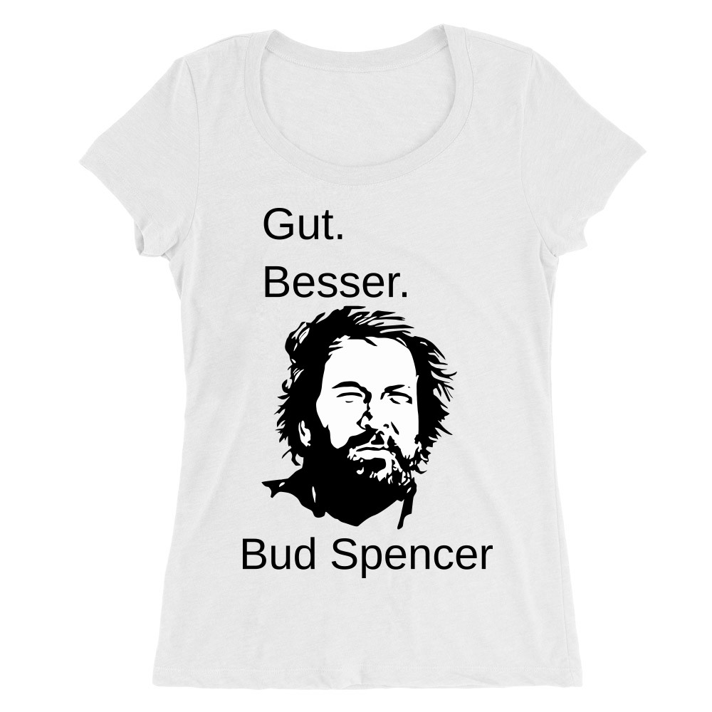 Bud Spencer Gut Besser Női O-nyakú Póló