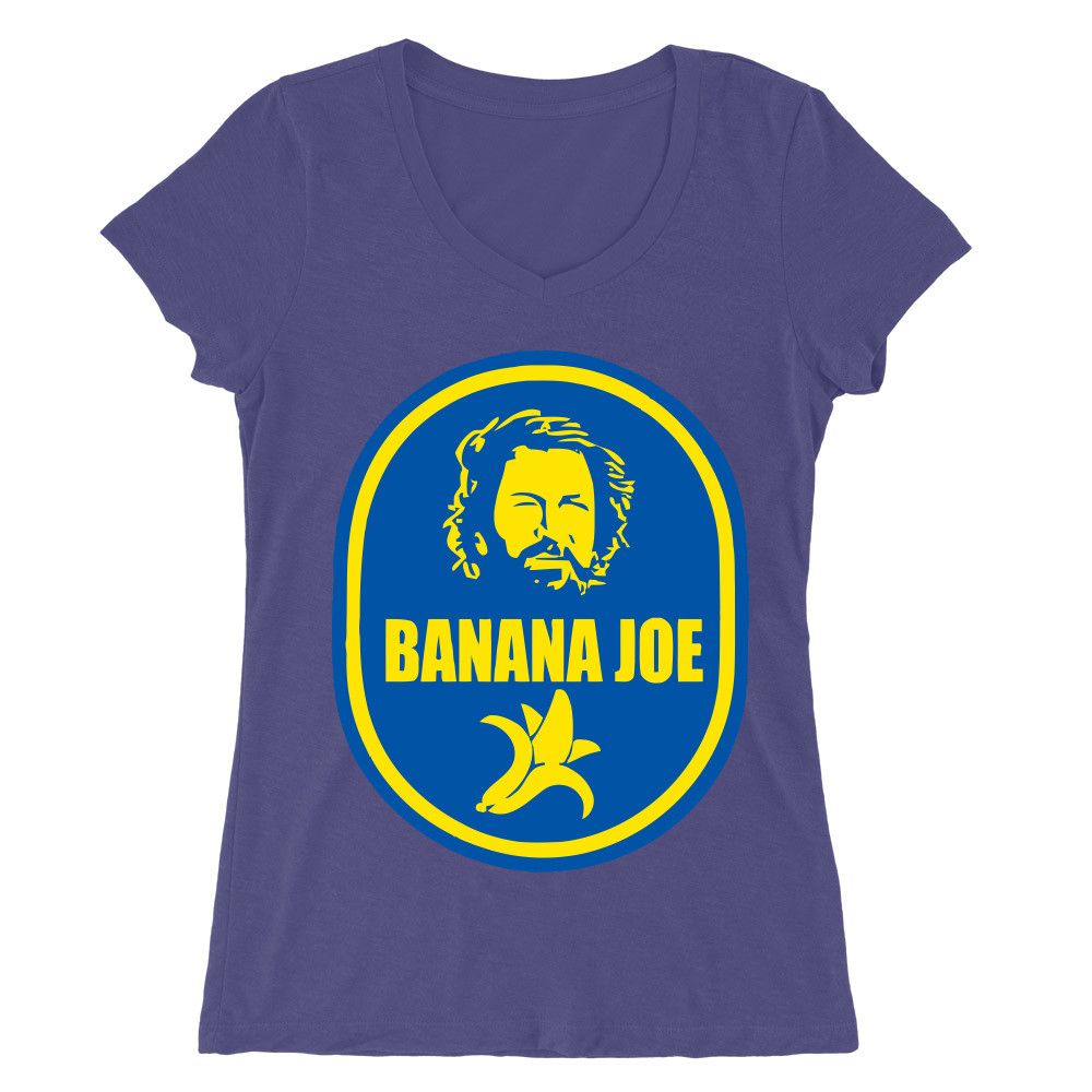 Bud Spencer Banana Joe Női V-nyakú Póló