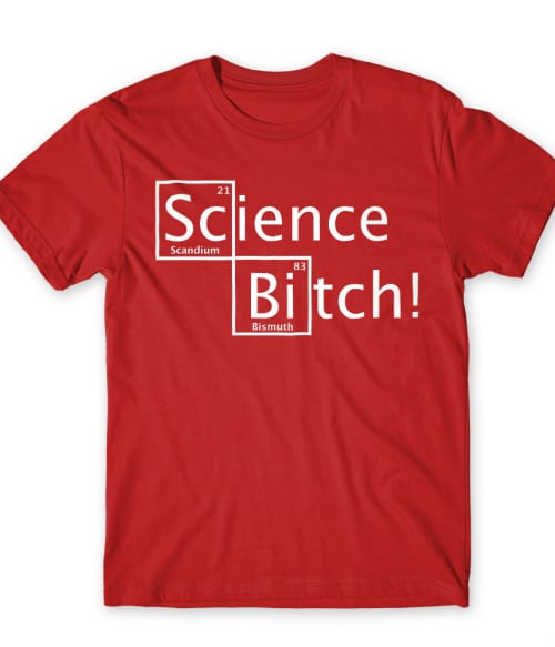 Science Bitch Bűnügyi Póló - Sorozatos