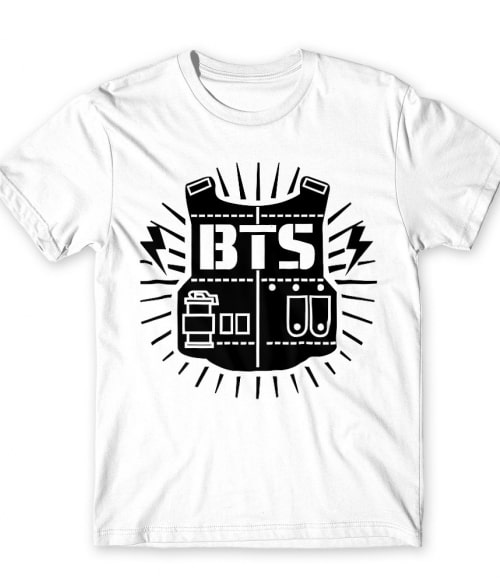 BTS Logo Póló - Ha K-Pop rajongó ezeket a pólókat tuti imádni fogod!
