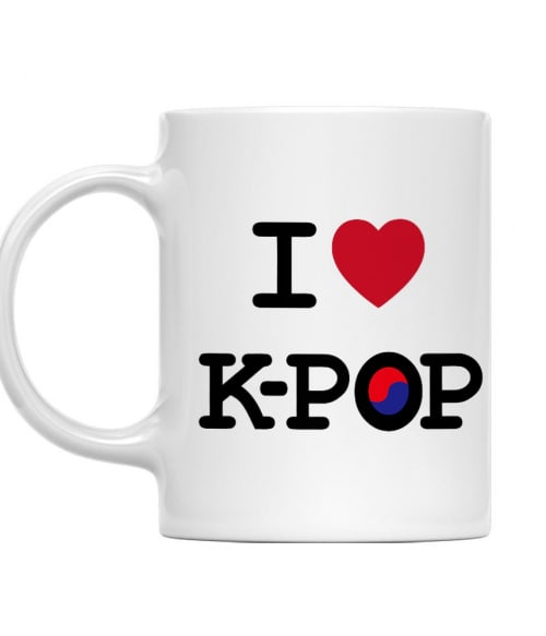 I Love K-Pop K-Pop Bögre - Zene