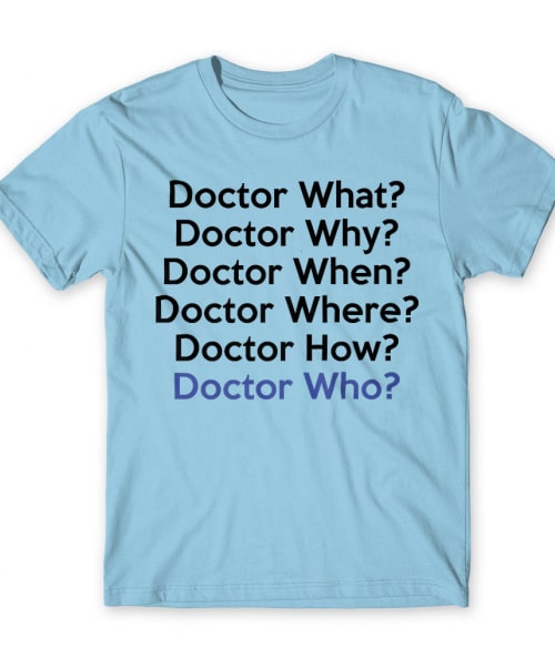 Dr. What Doctor Who Póló - Sorozatos