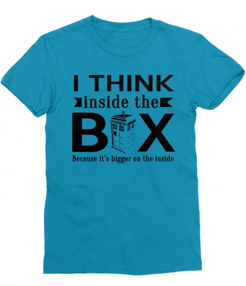 I think inside the box Póló - Ha Doctor Who rajongó ezeket a pólókat tuti imádni fogod!