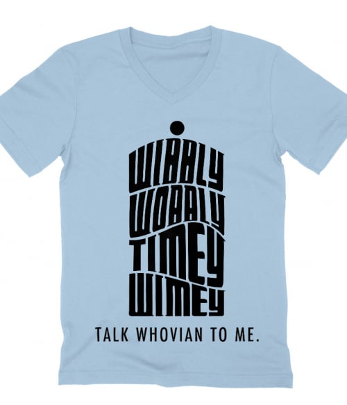 Talk whovian to me Póló - Ha Doctor Who rajongó ezeket a pólókat tuti imádni fogod!