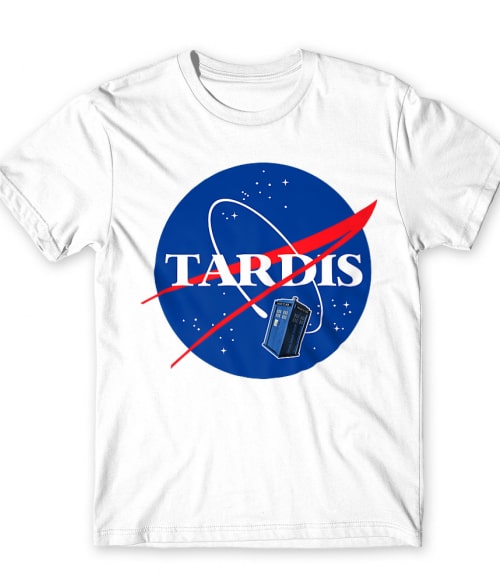 Tardis Nasa logo Póló - Ha Doctor Who rajongó ezeket a pólókat tuti imádni fogod!