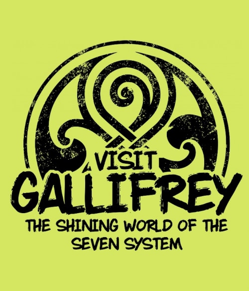 Visit Gallifrey Scifi Sorozat Pólók, Pulóverek, Bögrék - Sorozatos