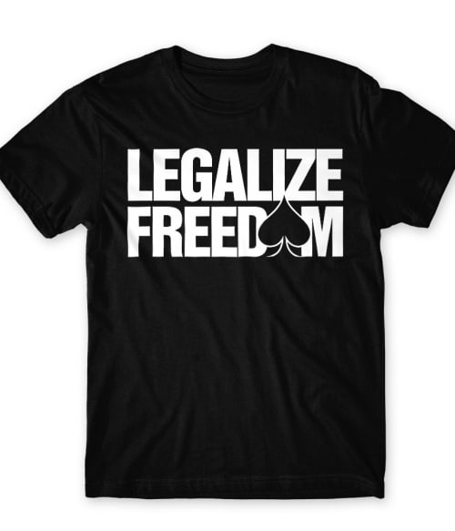 Legalize freedom Póker Férfi Póló - Póker