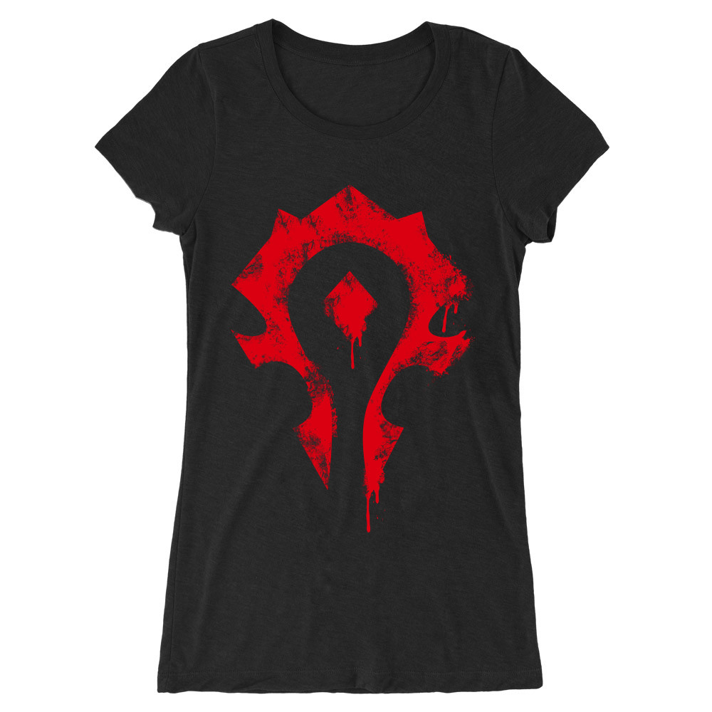 Splash Horde Logo Női Hosszított Póló