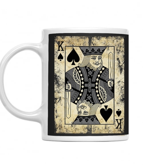 Playing card king Póker Bögre - Póker