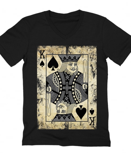 Playing card king Póló - Ha Poker rajongó ezeket a pólókat tuti imádni fogod!