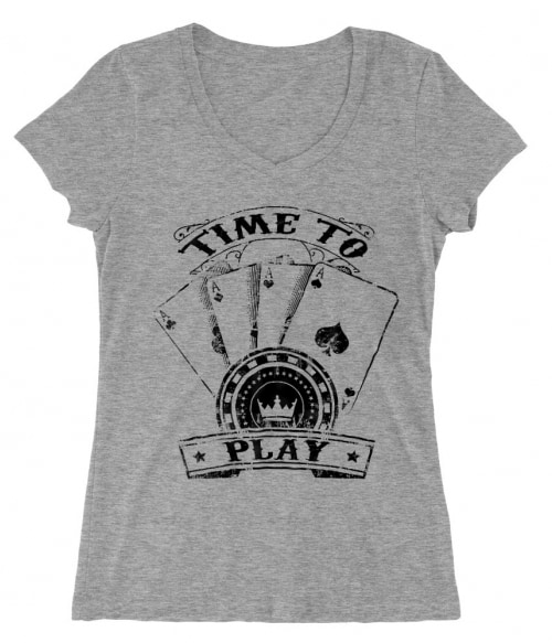 Time to play Póló - Ha Poker rajongó ezeket a pólókat tuti imádni fogod!