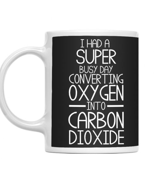 Carbon Dioxide Szarkasztikus Bögre - Személyiség