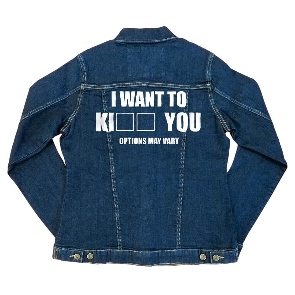 I want to ki... you Női Farmerkabát
