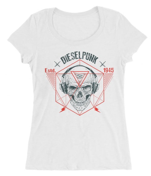 Dieselpunk Póló - Ha Skulls rajongó ezeket a pólókat tuti imádni fogod!
