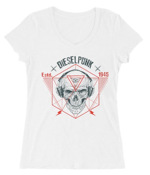 Dieselpunk Póló - Ha Skulls rajongó ezeket a pólókat tuti imádni fogod!