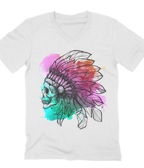 Indian skull Póló - Ha Skulls rajongó ezeket a pólókat tuti imádni fogod!