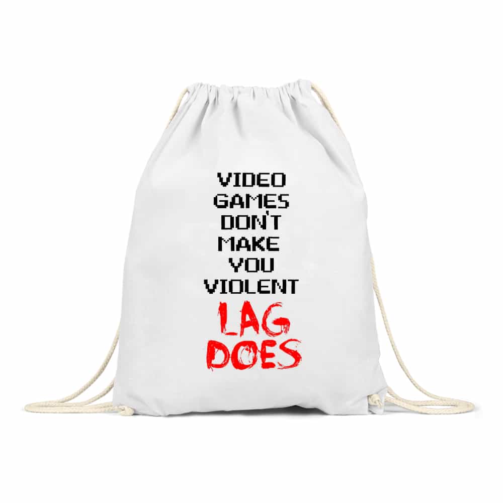 A videojáték nem tesz erőszakossá. A lag igen Tornazsák