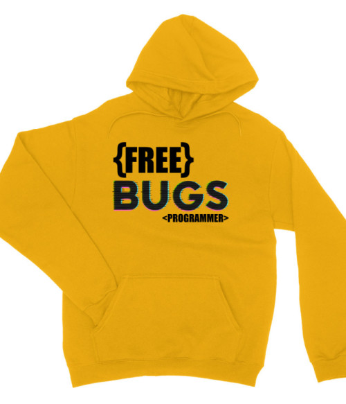 Free bugs Programozó Pulóver - Programozó