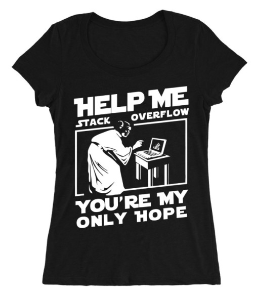 Help me stack overflow Póló - Ha Programming rajongó ezeket a pólókat tuti imádni fogod!
