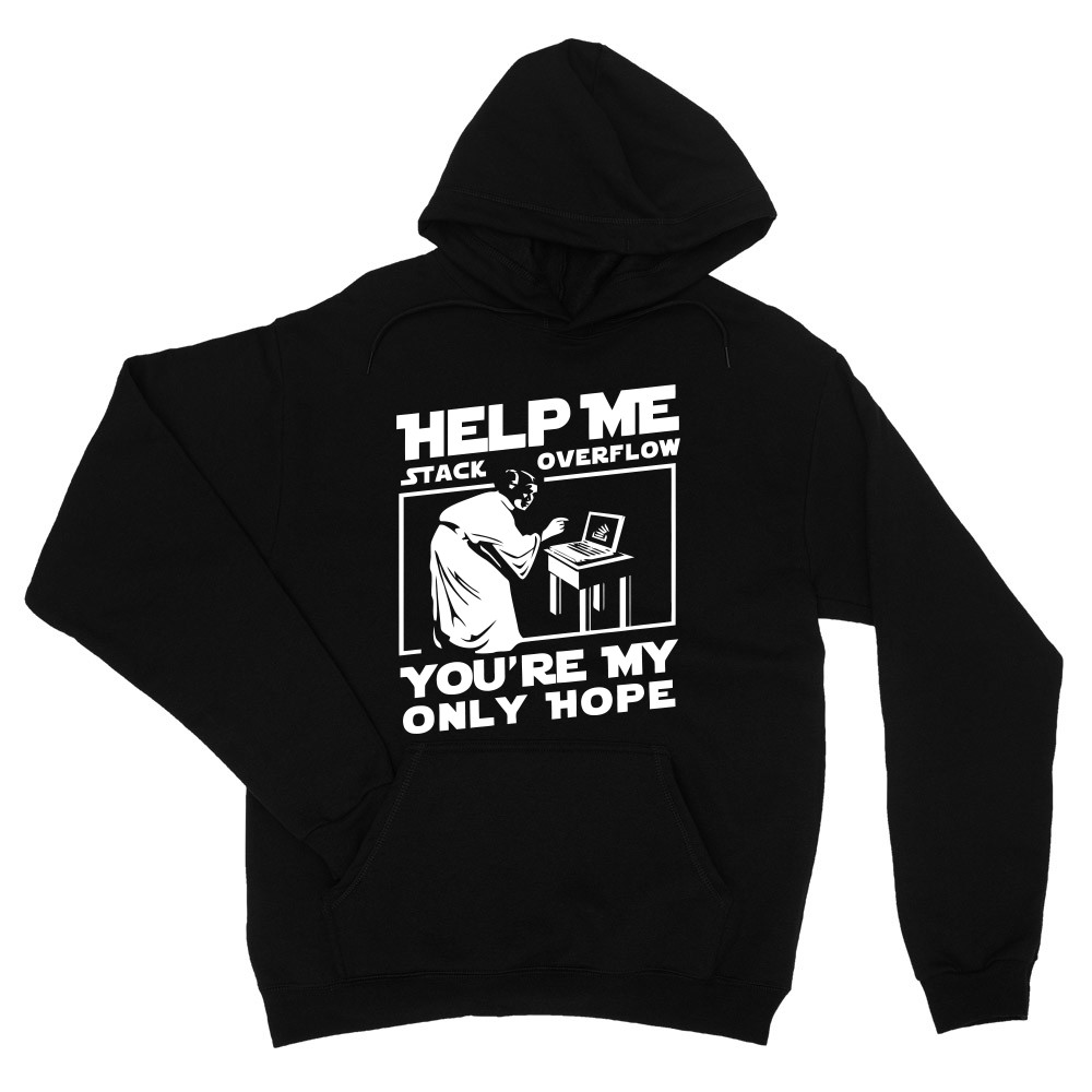 Help me stack overflow Unisex Pulóver