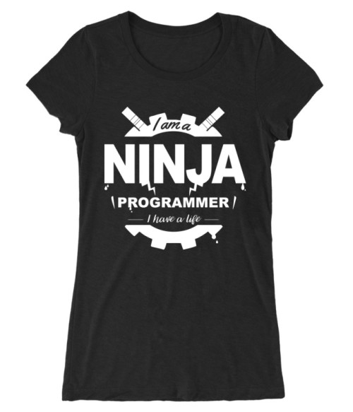 Ninja programmer Póló - Ha Programming rajongó ezeket a pólókat tuti imádni fogod!