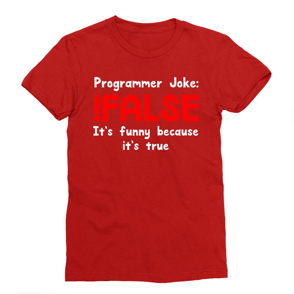 Programmer joke Férfi Testhezálló Póló