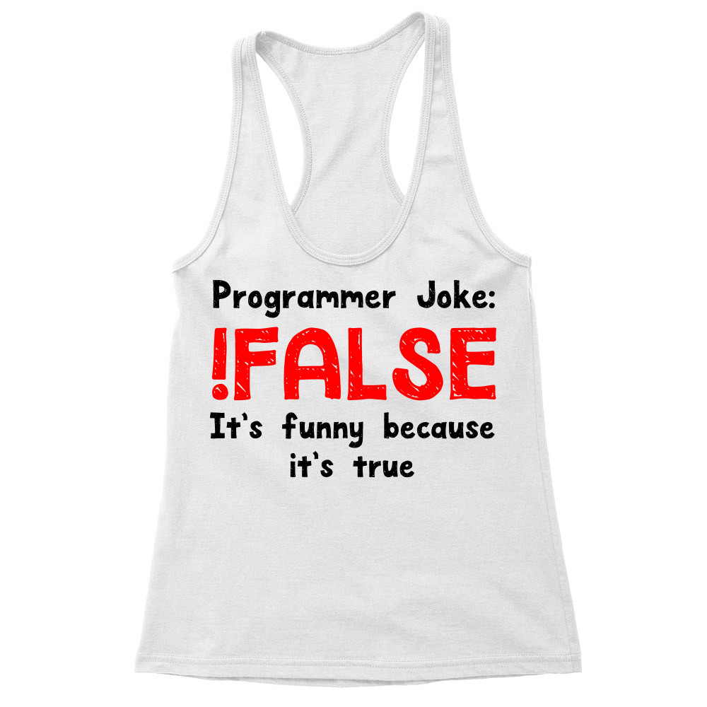 Programmer joke Női Trikó