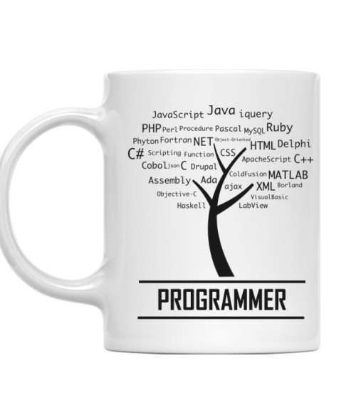 Programmer tree Programozó Bögre - Programozó