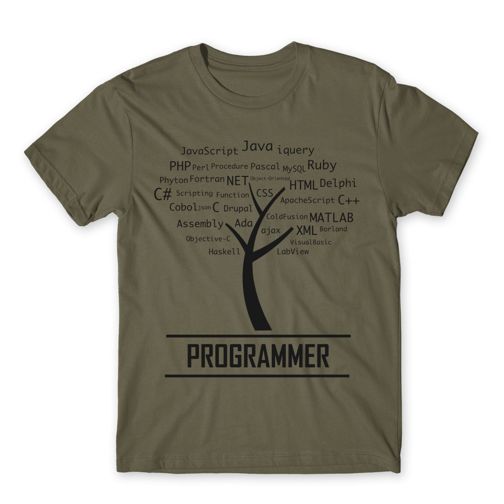 Programmer tree Férfi Póló