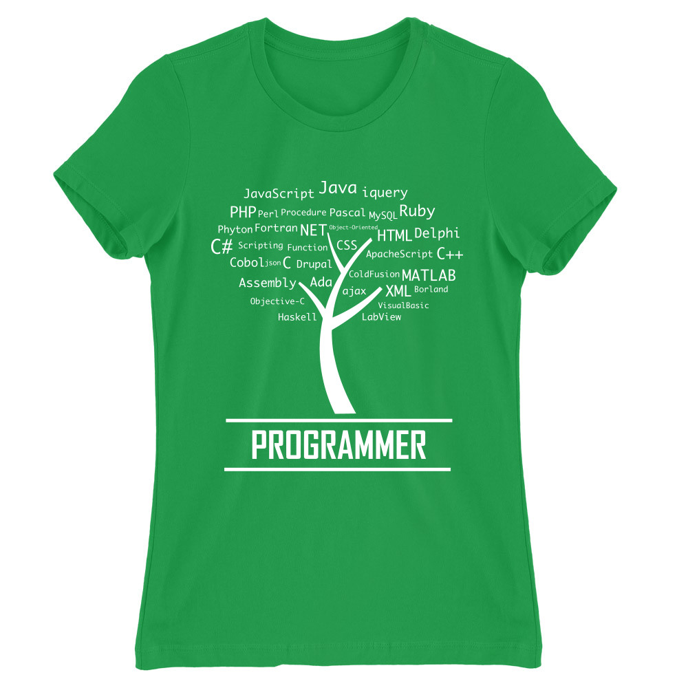 Programmer tree Női Póló
