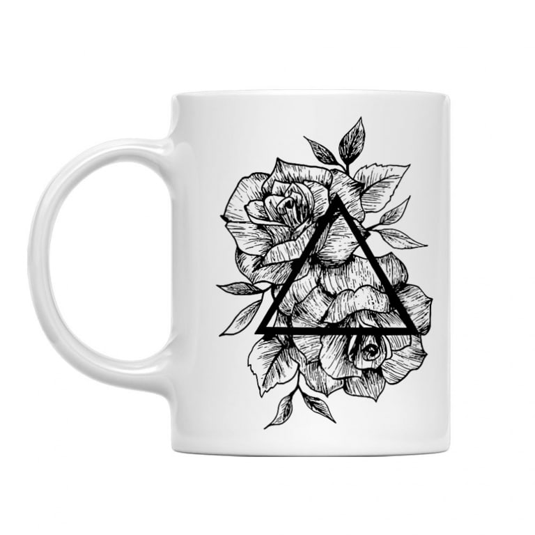 Rose and triangle