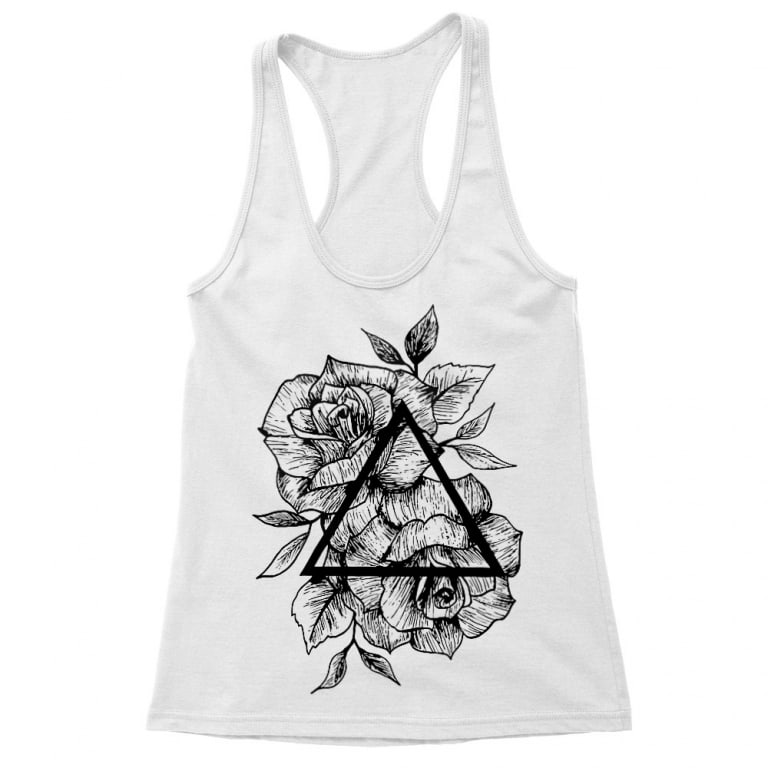 Rose and triangle