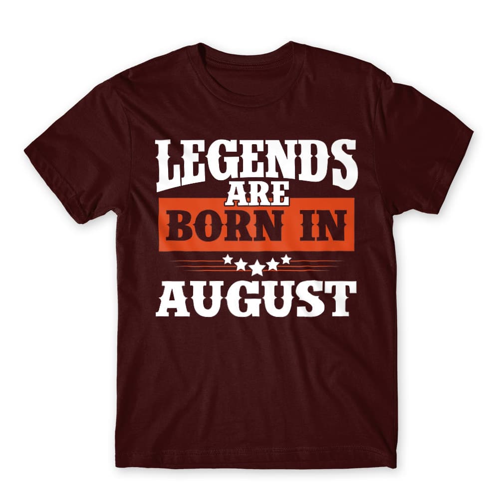 Western Legends are Born in August Férfi Póló