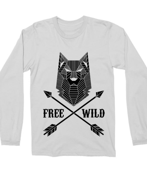 Free wild wolf Póló - Ha Wolf rajongó ezeket a pólókat tuti imádni fogod!