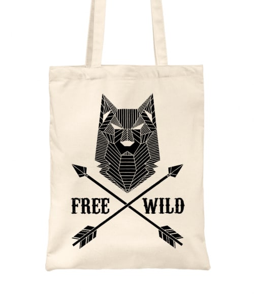 Free wild wolf Farkasos Táska - Farkasos