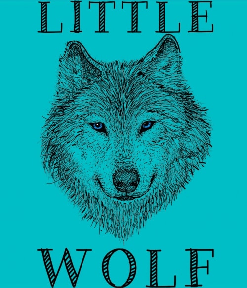 Little wolf Farkasos Pólók, Pulóverek, Bögrék - Farkasos