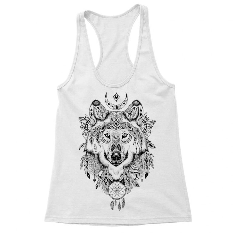 Wolf dream catcher